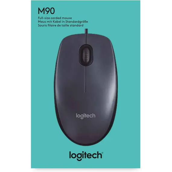 მაუსი LOGITECH M90 Corded Mouse - GREY - USB - EWR2, 3 imageმაუსი LOGITECH M90 Corded Mouse - GREY - USB - EWR2, 3 imageმაუსი LOGITECH M90 Corded Mouse - GREY - USB - EWR2, 3 image