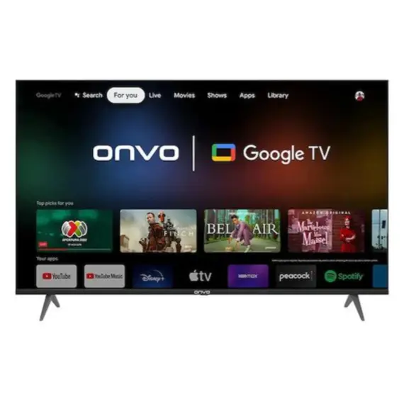 ტელევიზორი Onvo 50'' OVF9000UQ Google TV, 2 imageტელევიზორი Onvo 50'' OVF9000UQ Google TV, 2 imageტელევიზორი Onvo 50'' OVF9000UQ Google TV, 2 image