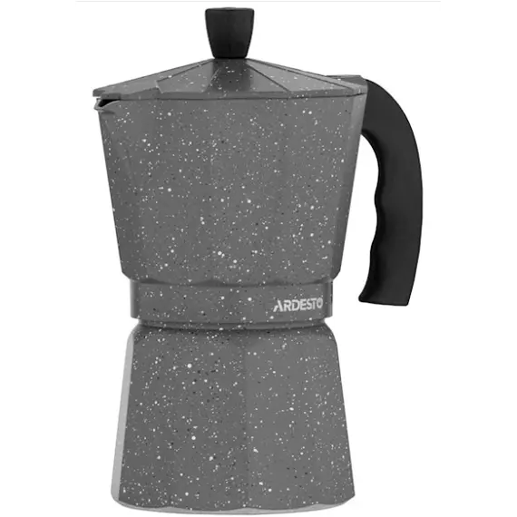 Coffee maker Ardesto Coffee Maker Gemini Molise, 9 cups, gray, aluminum, 2 imageCoffee maker Ardesto Coffee Maker Gemini Molise, 9 cups, gray, aluminum, 2 imageCoffee maker Ardesto Coffee Maker Gemini Molise, 9 cups, gray, aluminum, 2 image