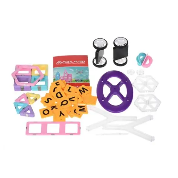 კონსტრუქტორი Magplayer Designer magnetic box set 81 e. MPT2-81, 2 imageკონსტრუქტორი Magplayer Designer magnetic box set 81 e. MPT2-81, 2 imageკონსტრუქტორი Magplayer Designer magnetic box set 81 e. MPT2-81, 2 image