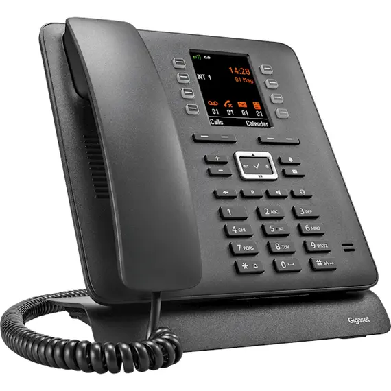 სტაციონალური ტელეფონი Gigaset Pro Maxwell C Corded VoIP Bluetooth, Visual call notification, Redial TFT Black, 4 imageსტაციონალური ტელეფონი Gigaset Pro Maxwell C Corded VoIP Bluetooth, Visual call notification, Redial TFT Black, 4 imageსტაციონალური ტელეფონი Gigaset Pro Maxwell C Corded VoIP Bluetooth, Visual call notification, Redial TFT Black, 4 image