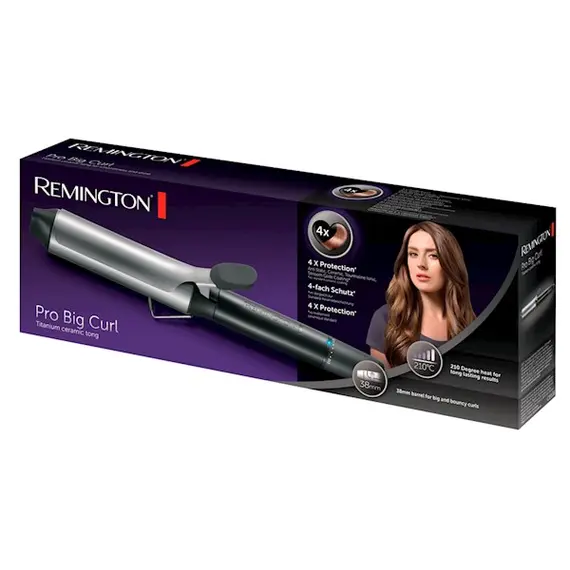 Hair curler Remington Ci5538 Curler Black/Silver, 2 imageHair curler Remington Ci5538 Curler Black/Silver, 2 imageHair curler Remington Ci5538 Curler Black/Silver, 2 image