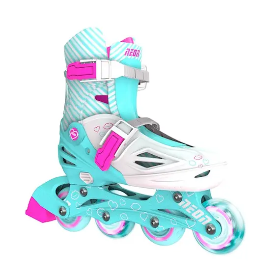 როლიკები NEON INLINE SKATES (SIZE 12-2) - NT07 (Teal Pink)როლიკები NEON INLINE SKATES (SIZE 12-2) - NT07 (Teal Pink)როლიკები NEON INLINE SKATES (SIZE 12-2) - NT07 (Teal Pink)