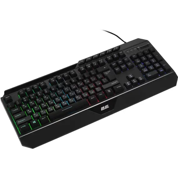 Keyboard 2E GAMING Membrane keyboard KG315 110key, USB-A, EN/UA, RGB, black, 2 imageKeyboard 2E GAMING Membrane keyboard KG315 110key, USB-A, EN/UA, RGB, black, 2 imageKeyboard 2E GAMING Membrane keyboard KG315 110key, USB-A, EN/UA, RGB, black, 2 image