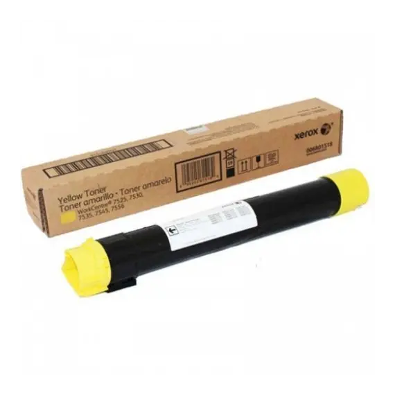 Katriji Xerox 006R01518 Toner Cartridge Yellow For WC7500 / 7800/7970 Series (15000 Pages)Katriji Xerox 006R01518 Toner Cartridge Yellow For WC7500 / 7800/7970 Series (15000 Pages)Katriji Xerox 006R01518 Toner Cartridge Yellow For WC7500 / 7800/7970 Series (15000 Pages)
