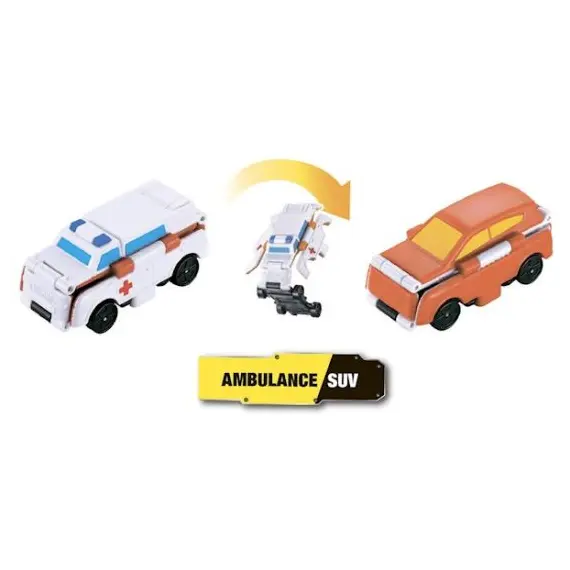 სათამაშო მანქანა TransRacers Ambulance & SUV, 2 imageსათამაშო მანქანა TransRacers Ambulance & SUV, 2 imageსათამაშო მანქანა TransRacers Ambulance & SUV, 2 image