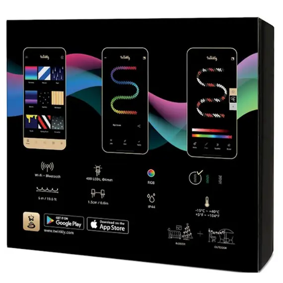 საახალწლო განათება TWINKLY TWC400STP-BEU, 5 imageსაახალწლო განათება TWINKLY TWC400STP-BEU, 5 imageსაახალწლო განათება TWINKLY TWC400STP-BEU, 5 image