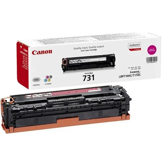 Cartridge Canon Toner CRG731MCartridge Canon Toner CRG731MCartridge Canon Toner CRG731M
