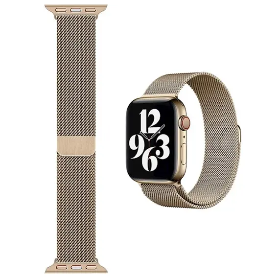 სმარტ საათის სამაჯური Wiwu 38/40 Minalo, Apple Watch Strap, Goldსმარტ საათის სამაჯური Wiwu 38/40 Minalo, Apple Watch Strap, Goldსმარტ საათის სამაჯური Wiwu 38/40 Minalo, Apple Watch Strap, Gold
