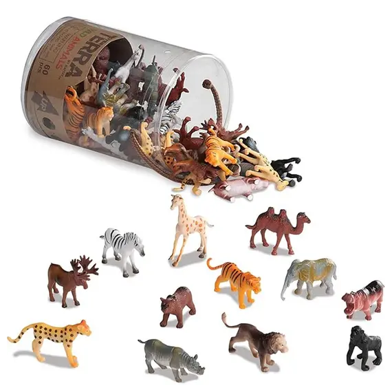 ველური სამყაროს სათამაშო ნაკრები Terra WILD ANIMALS IN TUBEველური სამყაროს სათამაშო ნაკრები Terra WILD ANIMALS IN TUBEველური სამყაროს სათამაშო ნაკრები Terra WILD ANIMALS IN TUBE