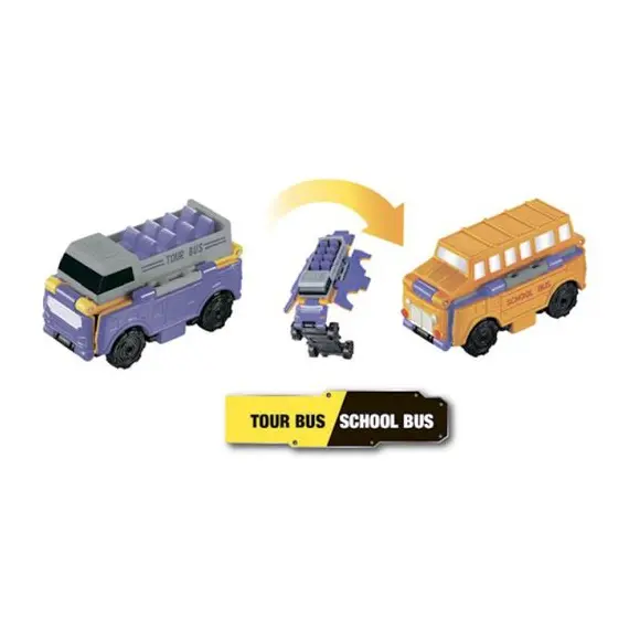 სათამაშო მანქანა TransRacers Tour Bus & School Bus, 2 imageსათამაშო მანქანა TransRacers Tour Bus & School Bus, 2 imageსათამაშო მანქანა TransRacers Tour Bus & School Bus, 2 image