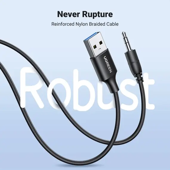 Bluetooth მიმღები UGREEN CM723(35002), Bluetooth 5.4 Aux Car Adapter, Black, 3 imageBluetooth მიმღები UGREEN CM723(35002), Bluetooth 5.4 Aux Car Adapter, Black, 3 imageBluetooth მიმღები UGREEN CM723(35002), Bluetooth 5.4 Aux Car Adapter, Black, 3 image