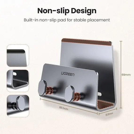 მობილურის დამჭერი UGREEN LP193 (70584), Wall Mount, Phone Holder, Grey, 5 imageმობილურის დამჭერი UGREEN LP193 (70584), Wall Mount, Phone Holder, Grey, 5 imageმობილურის დამჭერი UGREEN LP193 (70584), Wall Mount, Phone Holder, Grey, 5 image