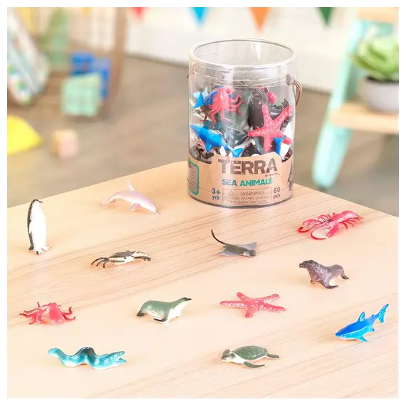 წყალქვეშა სამყაროს სათამაშო ნაკრები Terra SEA ANIMALS IN TUBE, 2 imageწყალქვეშა სამყაროს სათამაშო ნაკრები Terra SEA ANIMALS IN TUBE, 2 imageწყალქვეშა სამყაროს სათამაშო ნაკრები Terra SEA ANIMALS IN TUBE, 2 image