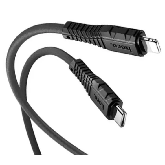 კაბელი Hoco Nano Silicone Charging Data Type-C to Lightning X67, 2 imageკაბელი Hoco Nano Silicone Charging Data Type-C to Lightning X67, 2 imageკაბელი Hoco Nano Silicone Charging Data Type-C to Lightning X67, 2 image