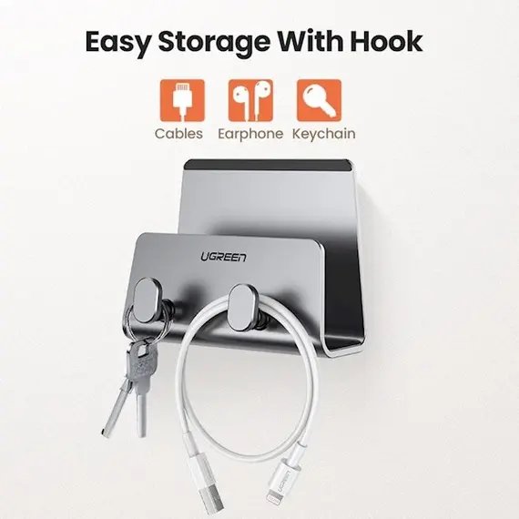 მობილურის დამჭერი UGREEN LP193 (70584), Wall Mount, Phone Holder, Grey, 2 imageმობილურის დამჭერი UGREEN LP193 (70584), Wall Mount, Phone Holder, Grey, 2 imageმობილურის დამჭერი UGREEN LP193 (70584), Wall Mount, Phone Holder, Grey, 2 image