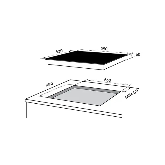 ჩასაშენებელი ქურის ზედაპირი MIDEA MIH616AC, 2 imageჩასაშენებელი ქურის ზედაპირი MIDEA MIH616AC, 2 imageჩასაშენებელი ქურის ზედაპირი MIDEA MIH616AC, 2 image