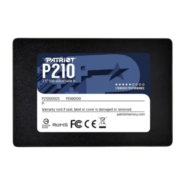 Hard disk Patriot P210 SSD 512GB SATA3 2.5 - P210S512G25Hard disk Patriot P210 SSD 512GB SATA3 2.5 - P210S512G25Hard disk Patriot P210 SSD 512GB SATA3 2.5 - P210S512G25