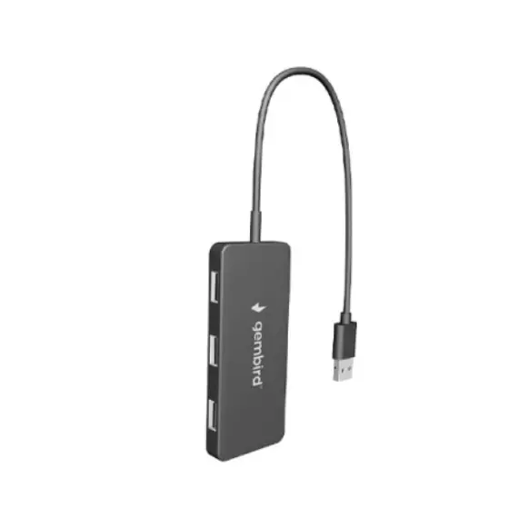 USB hub Gembird UHB-U2P4-04 4-port USB hub black, 2 imageUSB hub Gembird UHB-U2P4-04 4-port USB hub black, 2 imageUSB hub Gembird UHB-U2P4-04 4-port USB hub black, 2 image