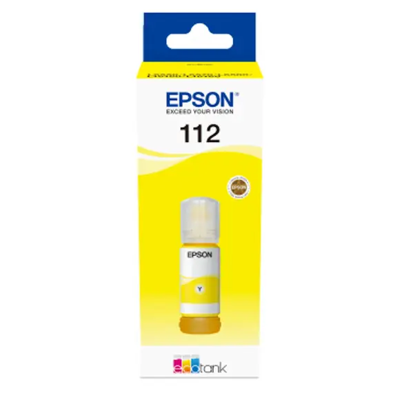 Cartridge ink Epson EcoTank 112 I/C (Y) L65**/L15*** Yellow BottleCartridge ink Epson EcoTank 112 I/C (Y) L65**/L15*** Yellow BottleCartridge ink Epson EcoTank 112 I/C (Y) L65**/L15*** Yellow Bottle