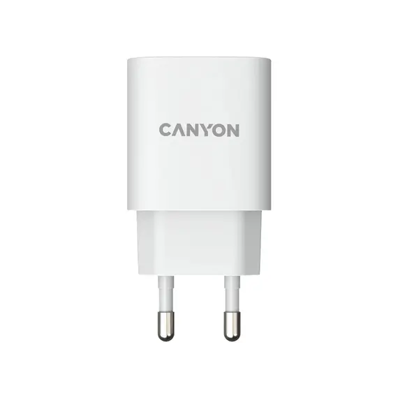ადაპტერი Canyon 20W wall charger CNE-CHA20W02 USB-C White, 2 imageადაპტერი Canyon 20W wall charger CNE-CHA20W02 USB-C White, 2 imageადაპტერი Canyon 20W wall charger CNE-CHA20W02 USB-C White, 2 image