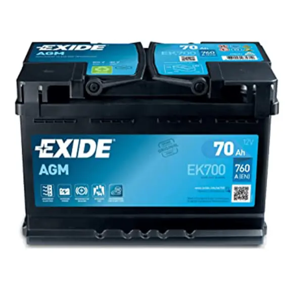 აკუმულატორი Exide AGM EK700 70 ა*ს R+აკუმულატორი Exide AGM EK700 70 ა*ს R+აკუმულატორი Exide AGM EK700 70 ა*ს R+