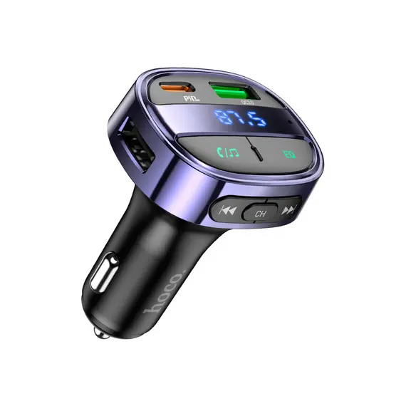 მანქანის დამტენი Hoco E70 PD30W+QC3.0 car BT FM transmitter Magic Nightმანქანის დამტენი Hoco E70 PD30W+QC3.0 car BT FM transmitter Magic Nightმანქანის დამტენი Hoco E70 PD30W+QC3.0 car BT FM transmitter Magic Night