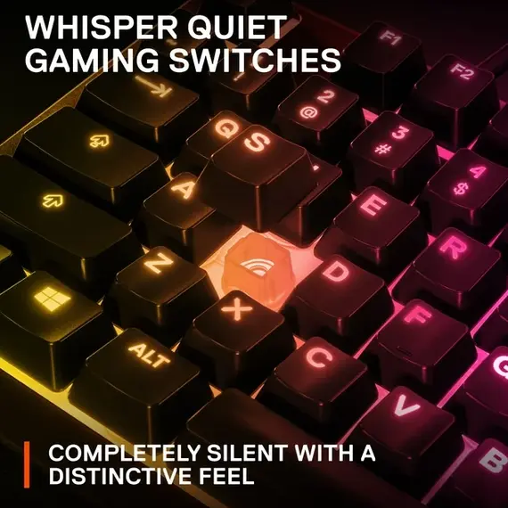 კლავიატურა SteelSeries Gaming keyboard Apex 3 TKL USB Black, 3 imageკლავიატურა SteelSeries Gaming keyboard Apex 3 TKL USB Black, 3 imageკლავიატურა SteelSeries Gaming keyboard Apex 3 TKL USB Black, 3 image