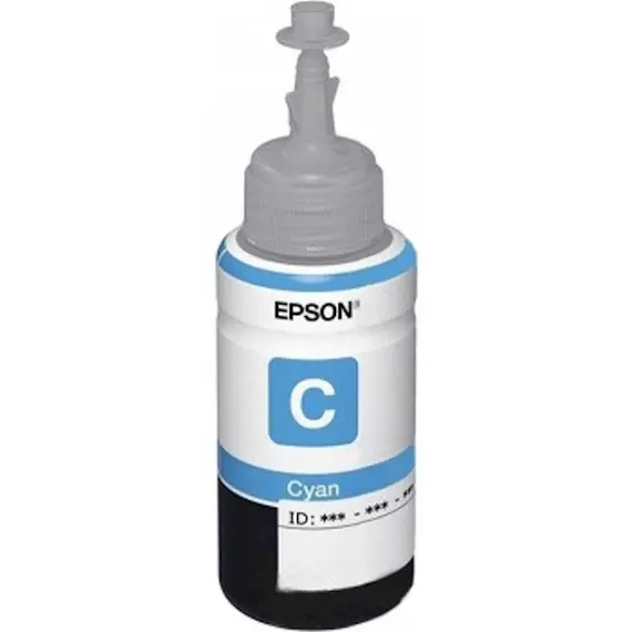 Cartridge Epson L800 Cyan ink bottle 70ml (10 x 15 - 1800 Photo Pages) C13T67324A, 2 imageCartridge Epson L800 Cyan ink bottle 70ml (10 x 15 - 1800 Photo Pages) C13T67324A, 2 imageCartridge Epson L800 Cyan ink bottle 70ml (10 x 15 - 1800 Photo Pages) C13T67324A, 2 image