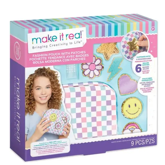 საბავშვო ჩანთა Make It Real Fashion Bag with Patchesსაბავშვო ჩანთა Make It Real Fashion Bag with Patchesსაბავშვო ჩანთა Make It Real Fashion Bag with Patches