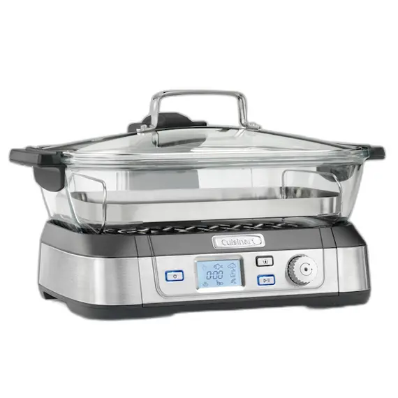 ორთქლსახარში Cuisinart STM1000E, 1800W, 5L, Electric Glass Steamer, Black/Silverორთქლსახარში Cuisinart STM1000E, 1800W, 5L, Electric Glass Steamer, Black/Silverორთქლსახარში Cuisinart STM1000E, 1800W, 5L, Electric Glass Steamer, Black/Silver