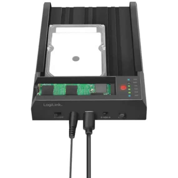 მყარი დისკის დოქ სადგური Logilink QP0031 USB 3.2 Gen 2 Quickport 2-Bay for SATA HDD/SSD and M.2 NVMe SSDმყარი დისკის დოქ სადგური Logilink QP0031 USB 3.2 Gen 2 Quickport 2-Bay for SATA HDD/SSD and M.2 NVMe SSDმყარი დისკის დოქ სადგური Logilink QP0031 USB 3.2 Gen 2 Quickport 2-Bay for SATA HDD/SSD and M.2 NVMe SSD