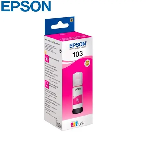 მელანი Epson 103 EcoTank Magenta ink bottle 65ml C13T00S34Aმელანი Epson 103 EcoTank Magenta ink bottle 65ml C13T00S34Aმელანი Epson 103 EcoTank Magenta ink bottle 65ml C13T00S34A
