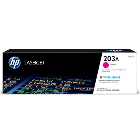 Cartridge HP 203A Magenta Original LaserJet Toner CartridgeCartridge HP 203A Magenta Original LaserJet Toner CartridgeCartridge HP 203A Magenta Original LaserJet Toner Cartridge