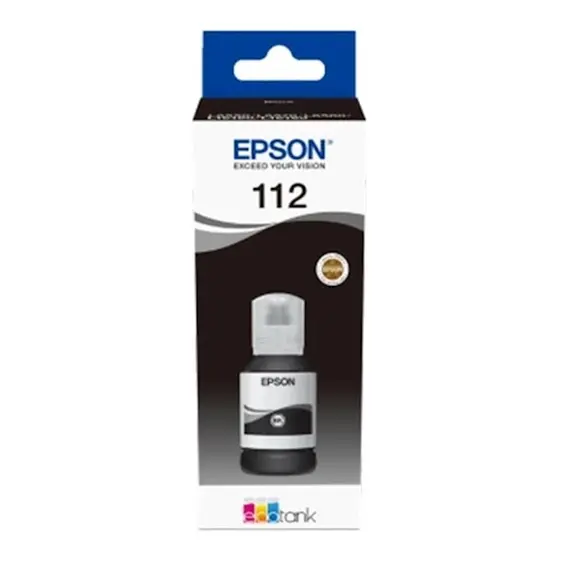 კარტრიჯის მელანი Epson EcoTank 112 I/C (b) L65**/L15*** Black Bottleკარტრიჯის მელანი Epson EcoTank 112 I/C (b) L65**/L15*** Black Bottleკარტრიჯის მელანი Epson EcoTank 112 I/C (b) L65**/L15*** Black Bottle