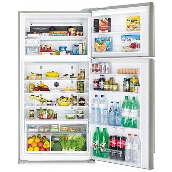 Refrigerator HITACHI R-V660PUC7-1 BSL, 2 imageRefrigerator HITACHI R-V660PUC7-1 BSL, 2 imageRefrigerator HITACHI R-V660PUC7-1 BSL, 2 image
