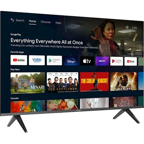 TV Tesla 43E635BFS 43" (109cm), Black, 1920x1080 (FHD), DVB-T/T2/C/S/S2, 3 imageTV Tesla 43E635BFS 43" (109cm), Black, 1920x1080 (FHD), DVB-T/T2/C/S/S2, 3 imageTV Tesla 43E635BFS 43" (109cm), Black, 1920x1080 (FHD), DVB-T/T2/C/S/S2, 3 image