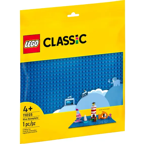 LEGO LEGO Classic Blue Baseplate, 4 imageLEGO LEGO Classic Blue Baseplate, 4 imageLEGO LEGO Classic Blue Baseplate, 4 image
