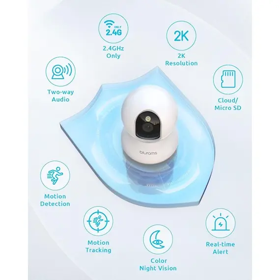 ვიდეო სათვალთვალო კამერა Blurams A31S Dome Flare, Indoor Pet Camera, White, 4 imageვიდეო სათვალთვალო კამერა Blurams A31S Dome Flare, Indoor Pet Camera, White, 4 imageვიდეო სათვალთვალო კამერა Blurams A31S Dome Flare, Indoor Pet Camera, White, 4 image