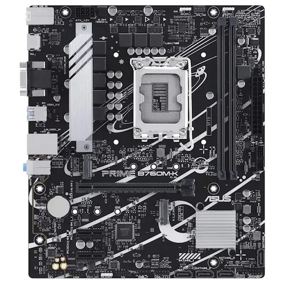 დედა დაფა ASUS Motherboard PRIME B760M-K s1700 B760 2xDDR5 M.2 HDMI D-Sub mATXდედა დაფა ASUS Motherboard PRIME B760M-K s1700 B760 2xDDR5 M.2 HDMI D-Sub mATXდედა დაფა ASUS Motherboard PRIME B760M-K s1700 B760 2xDDR5 M.2 HDMI D-Sub mATX