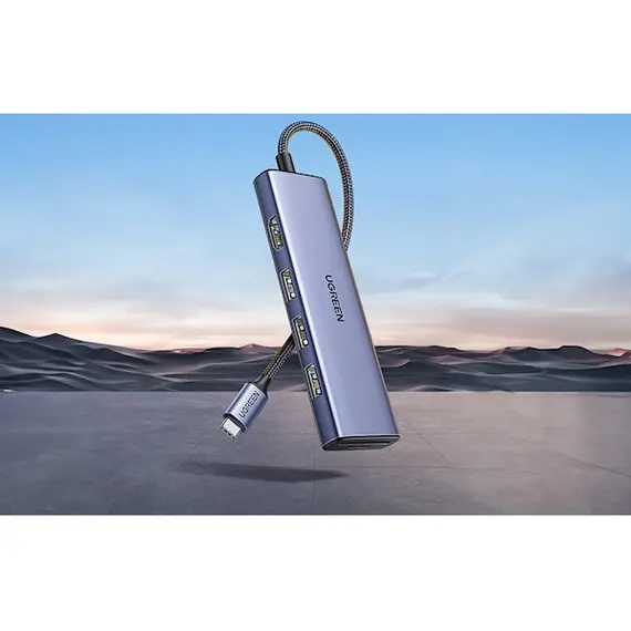 USB-C ჰაბი UGREEN CM511 (20956A), Type-C, USB, HDMI, TF/SD, Hub, Grey, 3 imageUSB-C ჰაბი UGREEN CM511 (20956A), Type-C, USB, HDMI, TF/SD, Hub, Grey, 3 imageUSB-C ჰაბი UGREEN CM511 (20956A), Type-C, USB, HDMI, TF/SD, Hub, Grey, 3 image