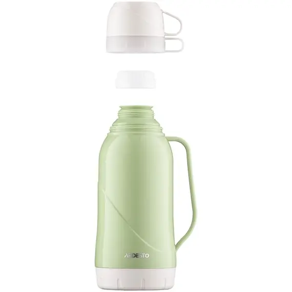 Thermos Ardesto Vacuum flask Gemini Gourmet, 1800ml, plastic, borosilicate glass, green, 4 imageThermos Ardesto Vacuum flask Gemini Gourmet, 1800ml, plastic, borosilicate glass, green, 4 imageThermos Ardesto Vacuum flask Gemini Gourmet, 1800ml, plastic, borosilicate glass, green, 4 image