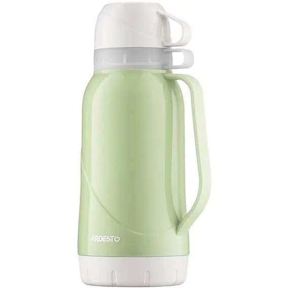 Thermos Ardesto Vacuum flask Gemini Gourmet, 1800ml, plastic, borosilicate glass, green, 2 imageThermos Ardesto Vacuum flask Gemini Gourmet, 1800ml, plastic, borosilicate glass, green, 2 imageThermos Ardesto Vacuum flask Gemini Gourmet, 1800ml, plastic, borosilicate glass, green, 2 image