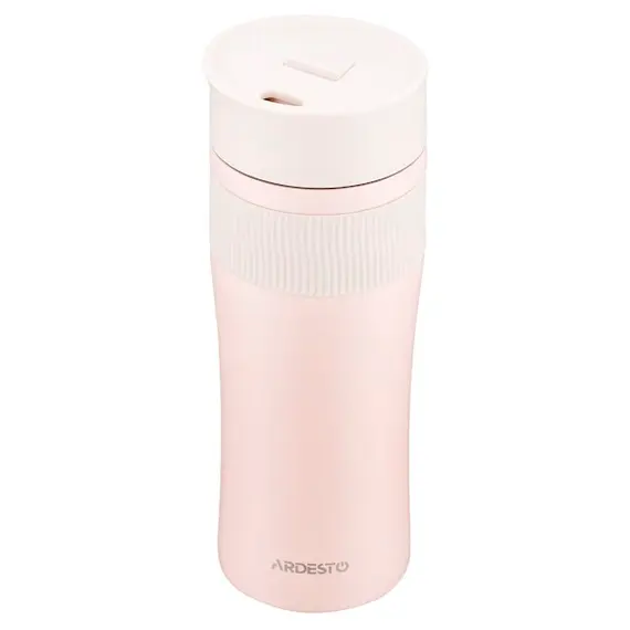 თერმოსი Ardesto Travel mug CaldoCup, 450ml, stainless steel, pink, 2 imageთერმოსი Ardesto Travel mug CaldoCup, 450ml, stainless steel, pink, 2 imageთერმოსი Ardesto Travel mug CaldoCup, 450ml, stainless steel, pink, 2 image