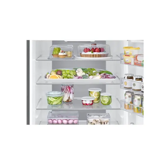 მაცივარი Samsung RB53DG703ES9WT - Bottom Freezer, 75.9x203x71.1, Inverter, No Frost, 554L, SILVER, 3 imageმაცივარი Samsung RB53DG703ES9WT - Bottom Freezer, 75.9x203x71.1, Inverter, No Frost, 554L, SILVER, 3 imageმაცივარი Samsung RB53DG703ES9WT - Bottom Freezer, 75.9x203x71.1, Inverter, No Frost, 554L, SILVER, 3 image