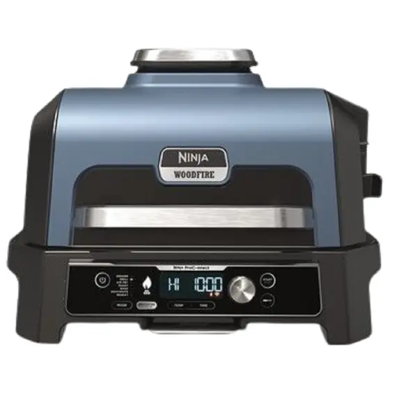 გრილი Ninja OG901EU Woodfire Pro Connect XL, 1700W, Outdoor Grill, Black/Blueგრილი Ninja OG901EU Woodfire Pro Connect XL, 1700W, Outdoor Grill, Black/Blueგრილი Ninja OG901EU Woodfire Pro Connect XL, 1700W, Outdoor Grill, Black/Blue
