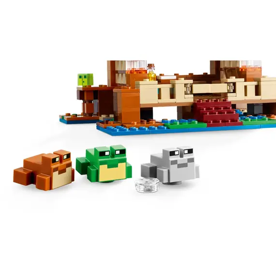 ლეგო LEGO Minecraft House in the shape of a frog, 3 imageლეგო LEGO Minecraft House in the shape of a frog, 3 imageლეგო LEGO Minecraft House in the shape of a frog, 3 image