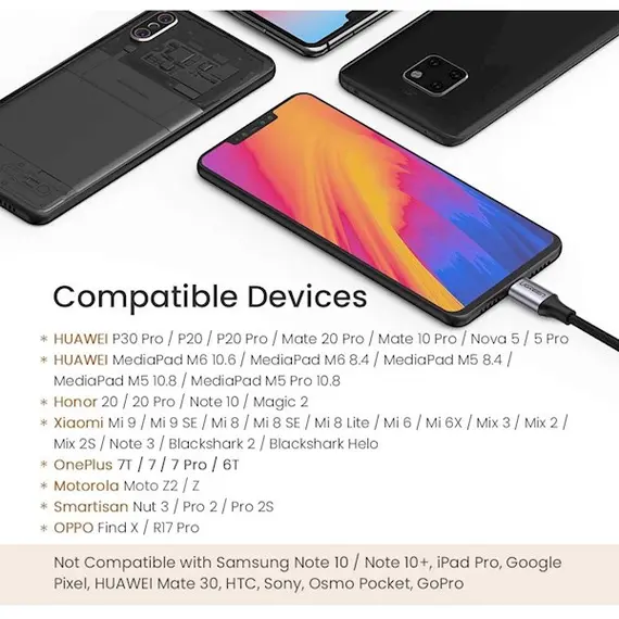 Audio adapter UGREEN AV144 (30732), Type C Male To 2x3.5 mm Female, Audio Cable, 25cm, Space Gray, 4 imageAudio adapter UGREEN AV144 (30732), Type C Male To 2x3.5 mm Female, Audio Cable, 25cm, Space Gray, 4 imageAudio adapter UGREEN AV144 (30732), Type C Male To 2x3.5 mm Female, Audio Cable, 25cm, Space Gray, 4 image