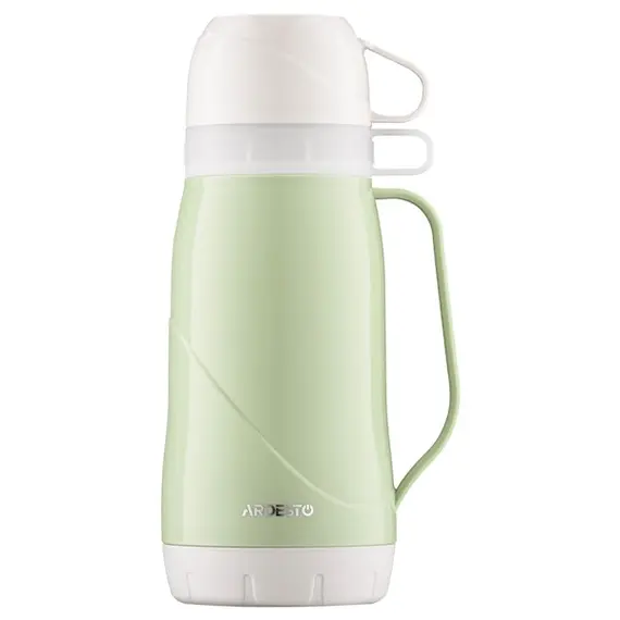 Thermos Ardesto Vacuum flask Gemini Gourmet, 1000ml, plastic, borosilicate glass, green, 2 imageThermos Ardesto Vacuum flask Gemini Gourmet, 1000ml, plastic, borosilicate glass, green, 2 imageThermos Ardesto Vacuum flask Gemini Gourmet, 1000ml, plastic, borosilicate glass, green, 2 image