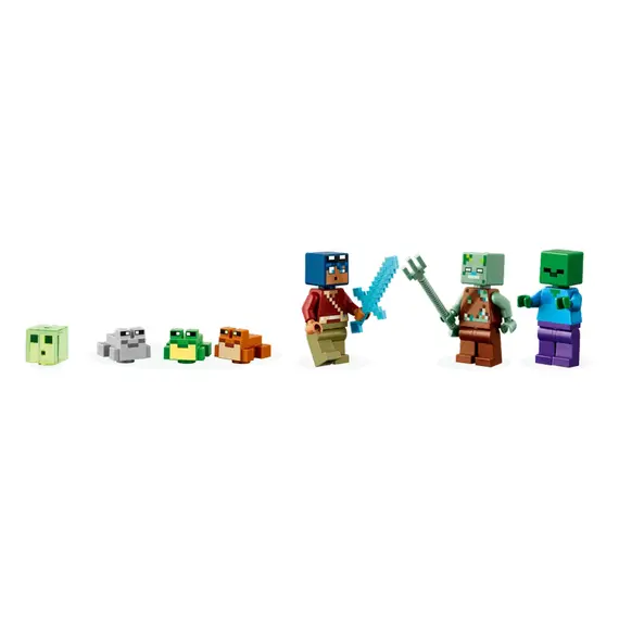 ლეგო LEGO Minecraft House in the shape of a frog, 5 imageლეგო LEGO Minecraft House in the shape of a frog, 5 imageლეგო LEGO Minecraft House in the shape of a frog, 5 image